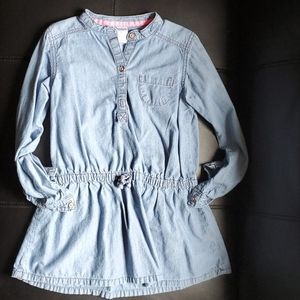 Long Sleeve Denim Dress